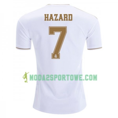 Koszulka Real Madryt Eden Hazard 7 Domowe Stroje Piłkarskie 2019/20 Krótki Rękaw